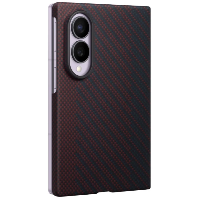 Чохол Samsung Carbon Magnet для Galaxy Fold 8 Red (EF-KF971SREGWW)