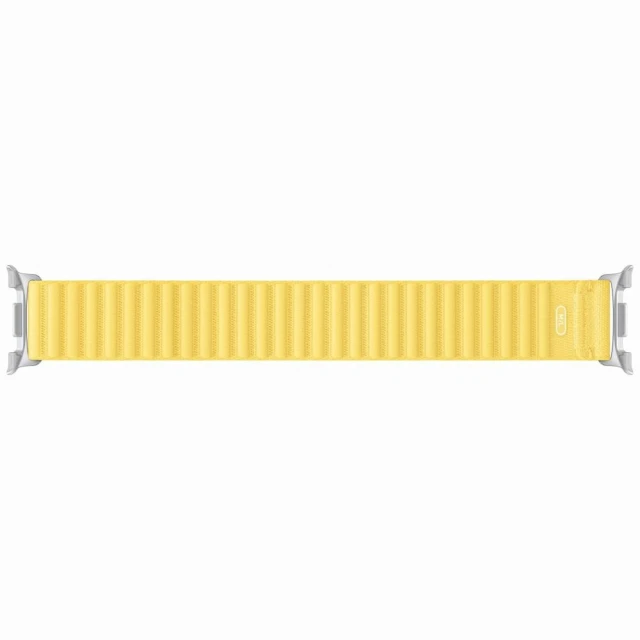 Ремінець Samsung Fabric для Galaxy Watch 9 Yellow M/L (ET-SVL33LYEGEU)