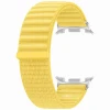 Ремінець Samsung Fabric для Galaxy Watch 9 Yellow M/L (ET-SVL33LYEGEU)