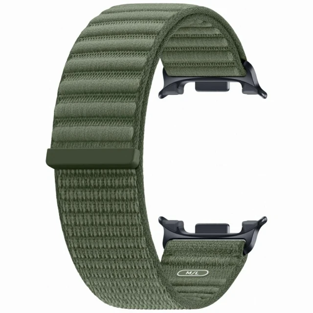 Ремінець Samsung Fabric для Samsung Galaxy Watch9 M/L Green (ET-SVL33LGEGEU)