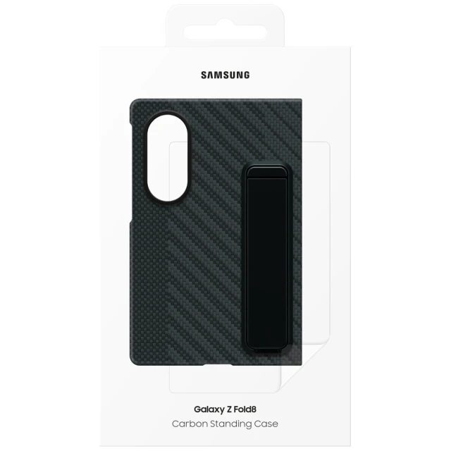 Чохол Samsung Carbon Standing для Samsung Galaxy Fold 8 Black (EF-XF971SBEGWW)