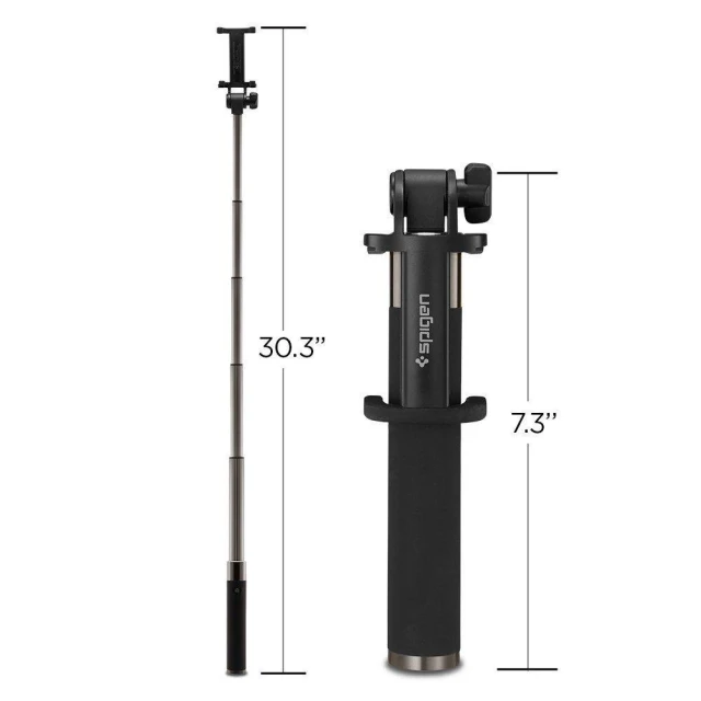Монопод Spigen S530W Wireless Selfie Stick Black (000SS21746)