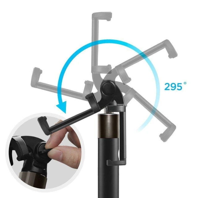 Монопод Spigen S530W Wireless Selfie Stick Black (000SS21746)