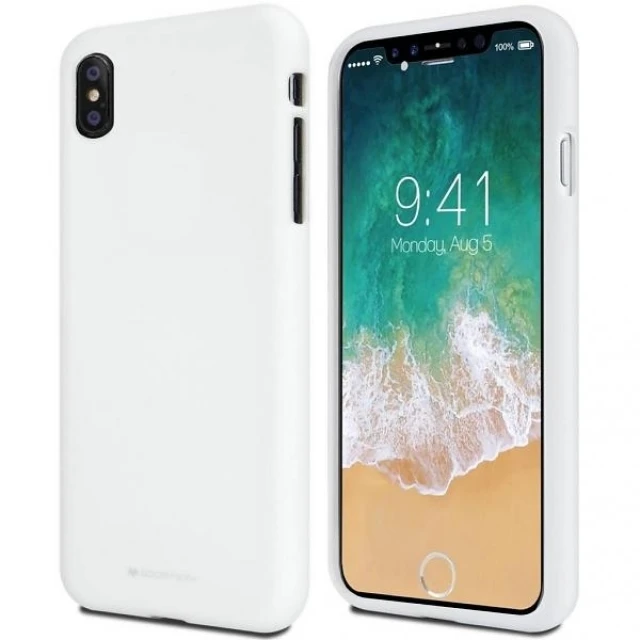 Чохол Mercury Soft для Samsung Galaxy Note 8 (N950) White (8809550409385)
