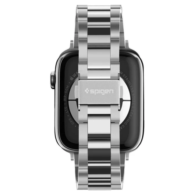 Ремінець Spigen Modern Fit для Apple Watch 42 (10 series) | 41 | 40 | 38 mm Silver (061MP25943)