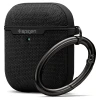 Чохол з карабіном Spigen для AirPods Urban Fit Black (074CS27030)