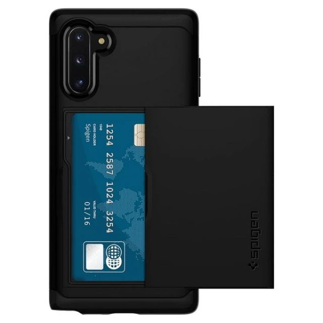 Чохол Spigen Slim Armor CS для Samsung Galaxy Note 10 (N970) Black (628CS27385)