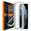 Захисне скло Spigen для iPhone 11 AlignMaster Glas tR (2 pack) Transparent (AGL00101)
