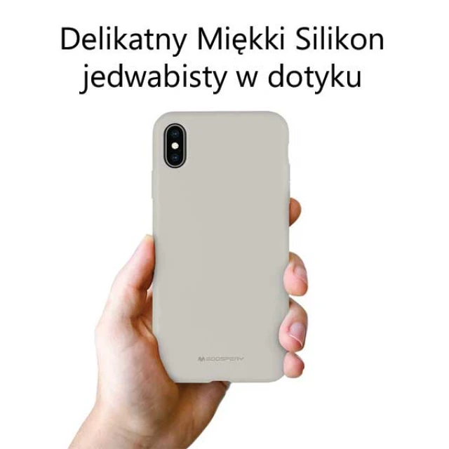 Чехол Mercury Silicone для Samsung Galaxy S20 Plus (G985) Stone (8809684999233)