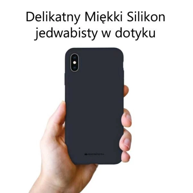 Чехол Mercury Silicone для Samsung Galaxy A20s (A207) Navy (8809685003564)