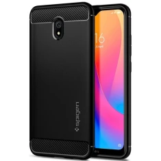 Чохол Spigen Rugged Armor для Xiaomi Redmi 8A Matte Black (ACS00386)