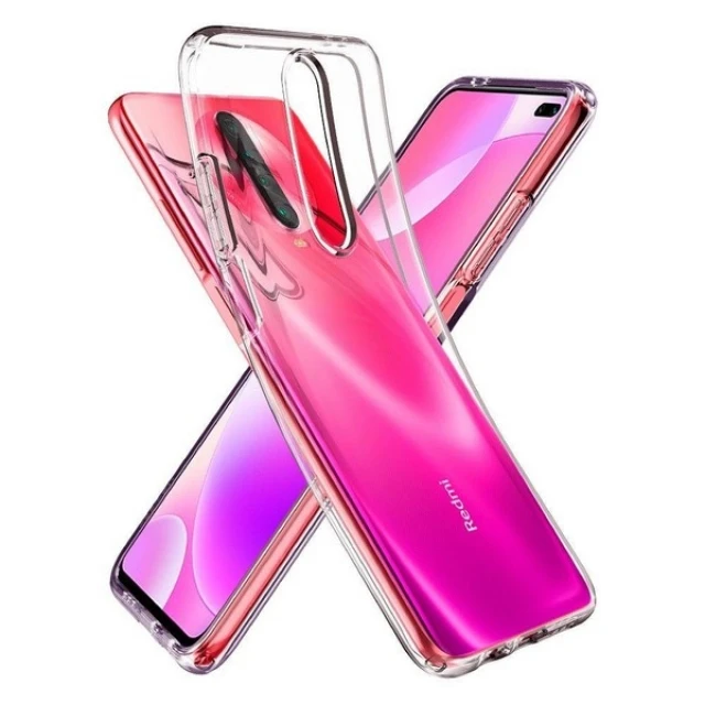 Чохол Spigen Liquid Crystal для Xiaomi Pocophone X2 | Redmi K30 Crystal Clear (ACS00698)
