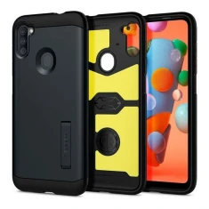 Чехол Spigen Tough Armor для Samsung Galaxy M11 Black (ACS00857)