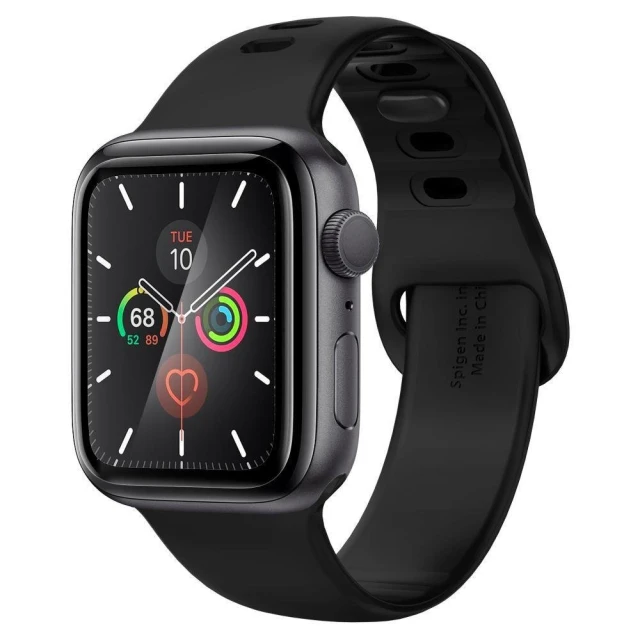 Захисне скло Spigen для Apple Watch SE 44 mm EZ FIT Pro Flex Crystal Clear (AFL01220)