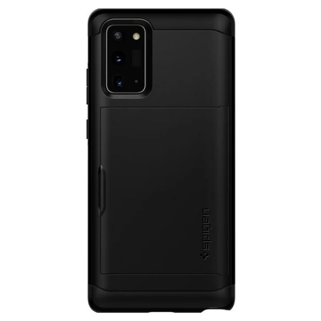 Чохол Spigen Slim Armor CS для Samsung Galaxy Note 20 Black (ACS01424)