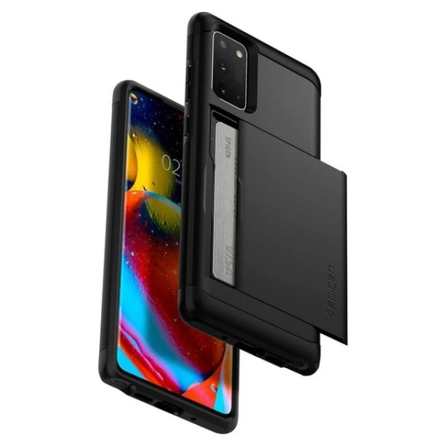 Чохол Spigen Slim Armor CS для Samsung Galaxy Note 20 Black (ACS01424)
