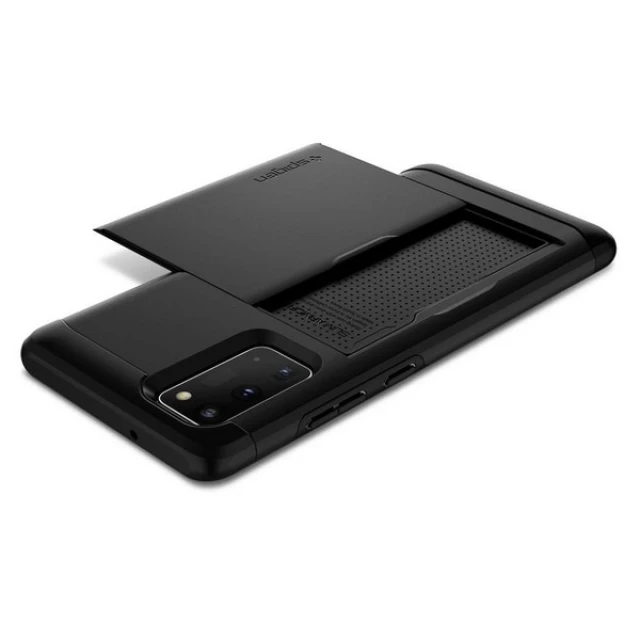 Чохол Spigen Slim Armor CS для Samsung Galaxy Note 20 Black (ACS01424)