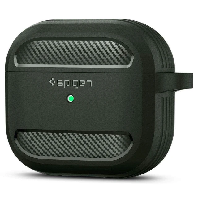 Чохол Spigen для AirPods 3 Rugged Armor Military Green (ASD01979)