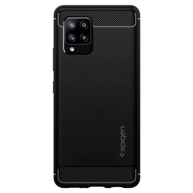 Чохол Spigen для Samsung Galaxy A42 5G Rugged Armor Matte Black (ACS02113)
