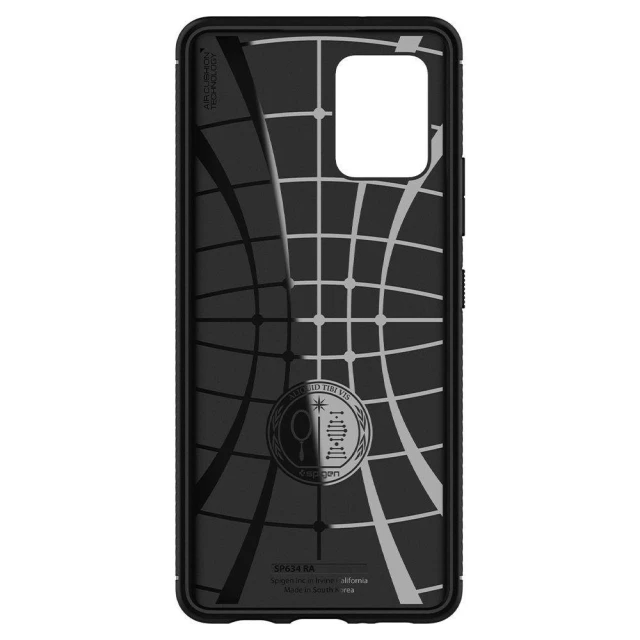 Чохол Spigen для Samsung Galaxy A42 5G Rugged Armor Matte Black (ACS02113)