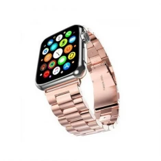 Ремінець Mercury Metal для Apple Watch Ultra 3/2/1 49 mm | Series 11/10 46 mm | Series 9/8/7/6/5/4/SE 45 mm | 44 mm Gold (8809724801403)