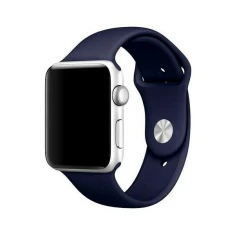 Ремінець Mercury Silicon для Apple Watch Series 11/10 42 mm | Series 9/8/7 41 mm | 6/5/SE 40 mm | 3/2/1 38 mm Navy (8809724801618)