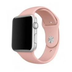 Ремінець Mercury Silicon для Apple Watch Series 11/10 46 mm | Series 9/8/7/6/5/4/SE 45 mm | 44 mm Pink (8809724801809)