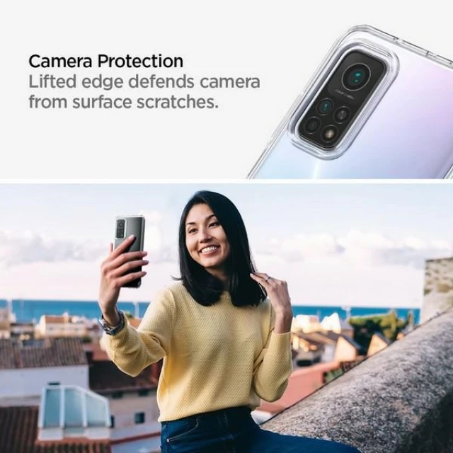 Чохол Spigen Liquid Crystal для Xiaomi Mi 10T |Mi 10T Pro Clear (ACS02162)