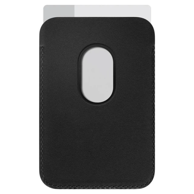Магнітний гаманець Spigen Valentinus Black with MagSafe (AMP02284)