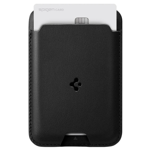 Магнітний гаманець Spigen Valentinus Black with MagSafe (AMP02284)