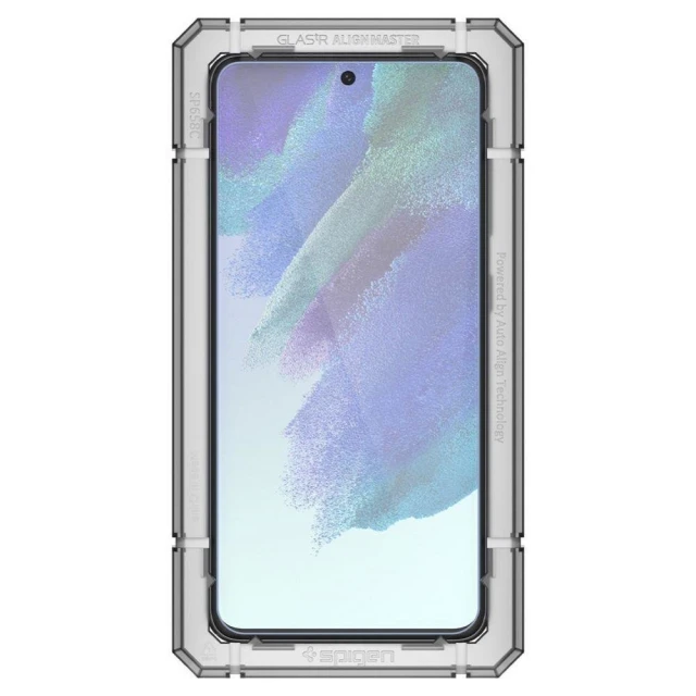 Захисне скло Spigen Tempered Glass ALM (2 pack) для Samsung Galaxy S21 FE Clear (AGL03088)