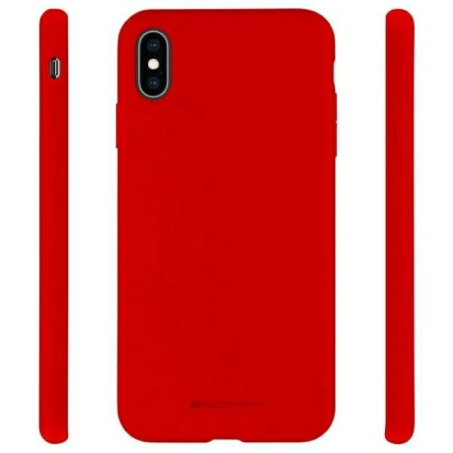 Чехол Mercury Silicone для Samsung Galaxy S21 Plus (G996) Red (8809786101817)