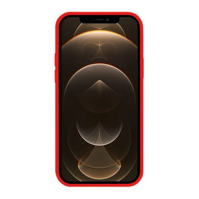 Чехол Mercury MagSafe Silicone для iPhone 12 mini Red (8809793493974)