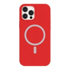 Чехол Mercury MagSafe Silicone для iPhone 12 Pro Max Red (8809793493998)