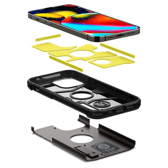 Чохол Spigen для iPhone 13 Pro Tough Armor Black (ACS03277)