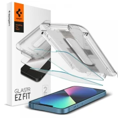Захисне скло Spigen для iPhone 13 | 13 Pro GLAS.tR EZ Fit (2 pack) Transparent (AGL03385)