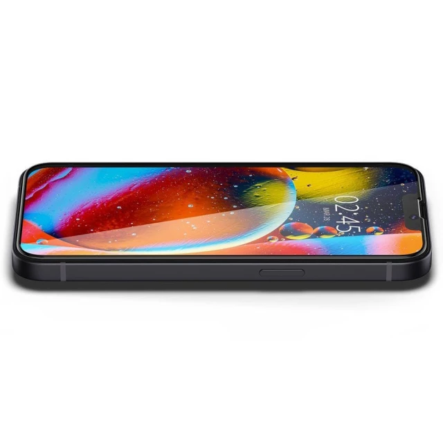 Захисне скло Spigen для iPhone 13 | 13 Pro Glass TR Slim Full Cover Transparent (AGL03392)