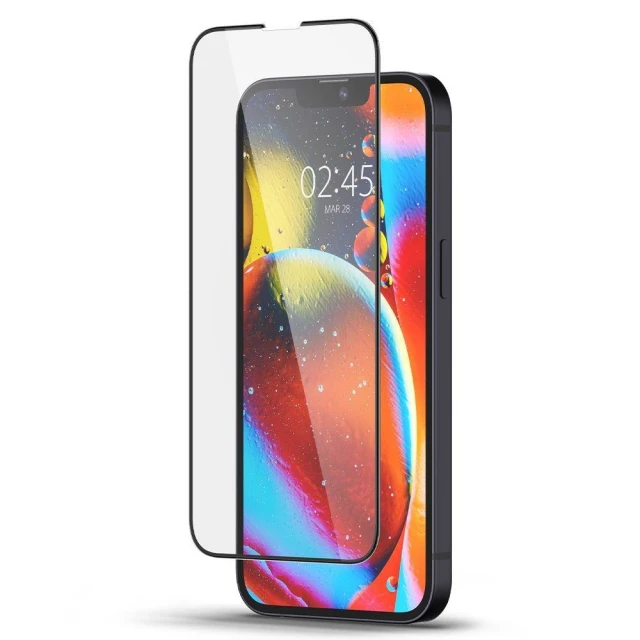 Захисне скло Spigen для iPhone 13 | 13 Pro Glass TR Slim Full Cover Transparent (AGL03392)