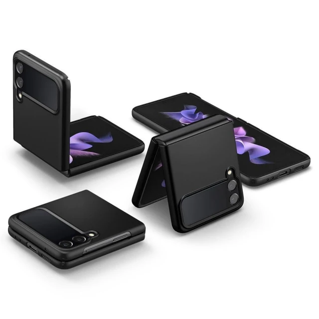 Чохол Spigen для Samsung Galaxy Flip3 (F711) Air Skin Black (ACS03408)