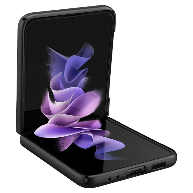 Чохол Spigen для Samsung Galaxy Flip3 (F711) Air Skin Black (ACS03408)