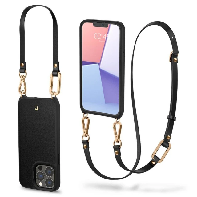 Чохол Spigen для iPhone 13 Pro Cyrill Classic Charm Black (ACS03582)