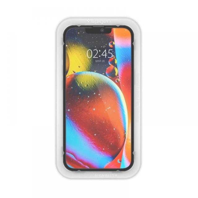 Захисне скло Spigen для iPhone 13 | 13 Pro AlignMaster Full Coverage Transparent (AGL03725)