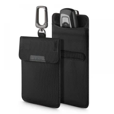 Чохол-блокувальник сигнала Spigen Pouch Keyless Rfid Signal Blocker Black (AFA03754)