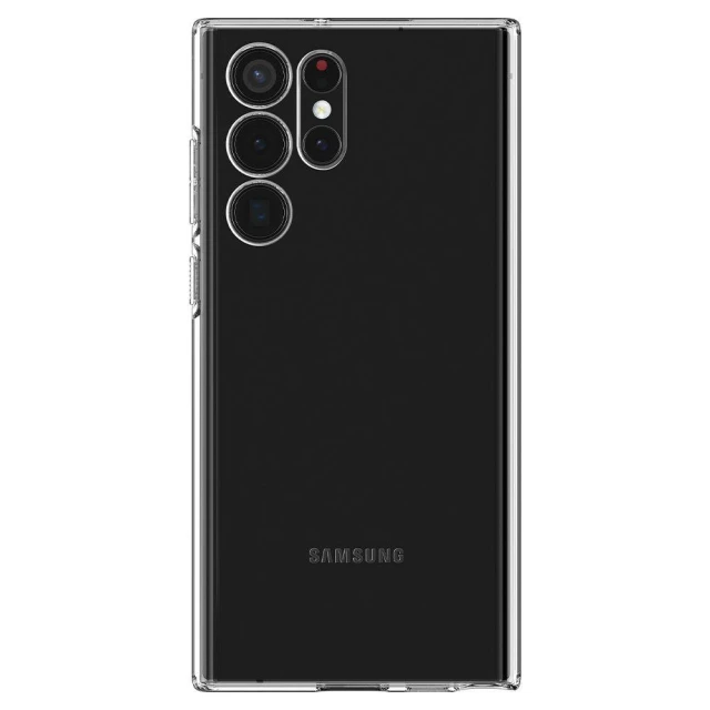 Чохол Spigen для Samsung Galaxy S22 Ultra Liquid Crystal Crystal Clear (ACS03912)