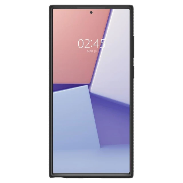 Чехол Spigen для Samsung Galaxy S22 Ultra Liquid Air Matte Black (ACS03915)