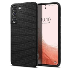 Чохол Spigen для Samsung Galaxy S22 Liquid Air Matte Black (ACS03987)