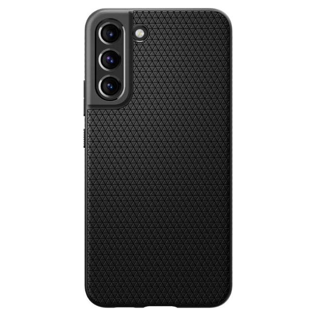 Чехол Spigen для Samsung Galaxy S22 Liquid Air Matte Black (ACS03987)