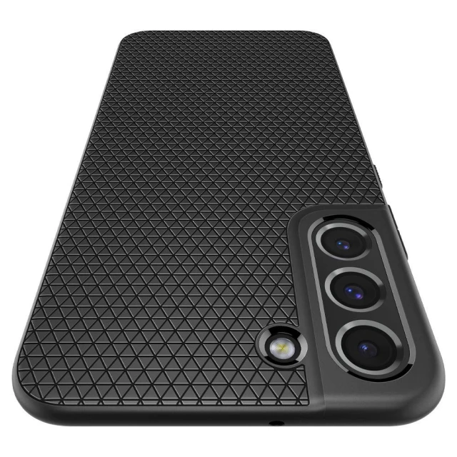 Чехол Spigen для Samsung Galaxy S22 Liquid Air Matte Black (ACS03987)