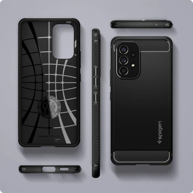 Чехол Spigen для Samsung Galaxy A53 5G Rugged Armor Matte Black (ACS04159)