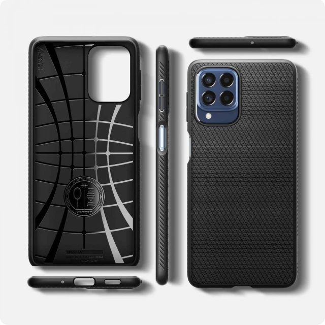 Чохол Spigen для Samsung Galaxy A53 5G Liquid Air Matte Black (ACS04344)